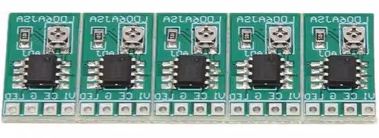 Adattatore LED per 3 V, 33 V, 37 V, 45 V, 5 V, 6 V - Regolabile - 1500 mA - Multifunzionale - Regolatore di corrente per LED