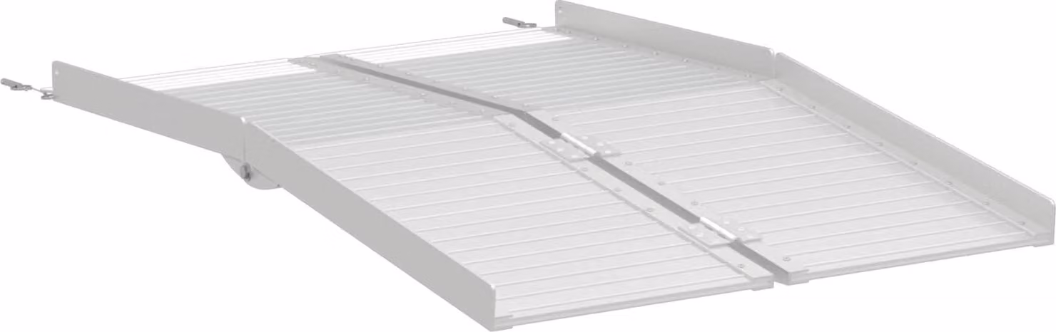 Rampa per sedia a rotelle 270 kg Argento 270 kg Alluminio