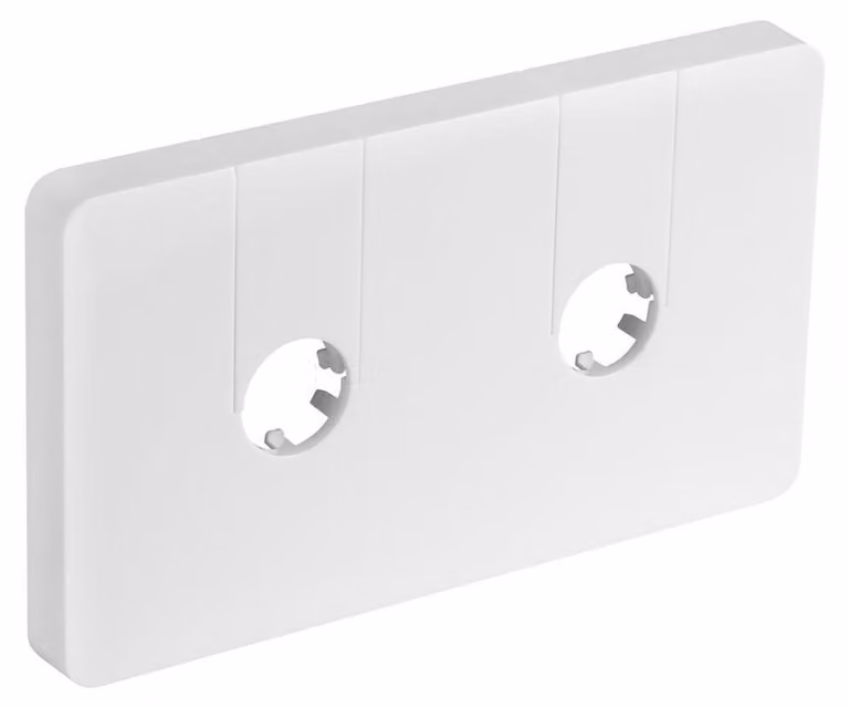 Rosone Q-START per connessione centrale, bianco