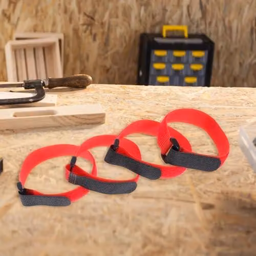 Set di tenditori in nylon riflettente - 8 pezzi per il campeggio e le avventure all'aria aperta
