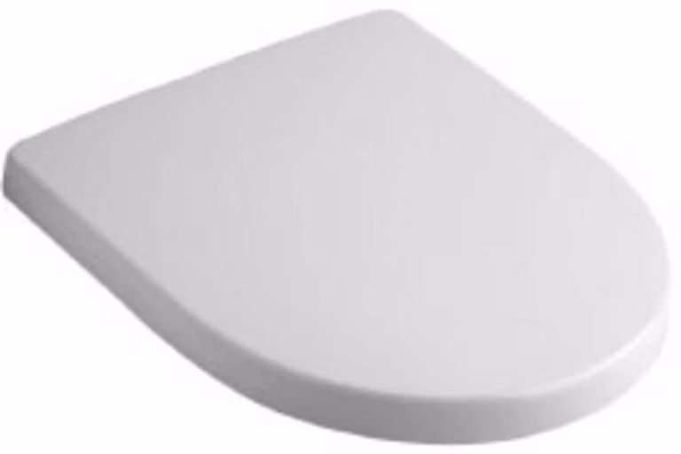 Copertura per WC Geberit 300 Basic Topfix, con coperchio ammortizzato, colore bianco