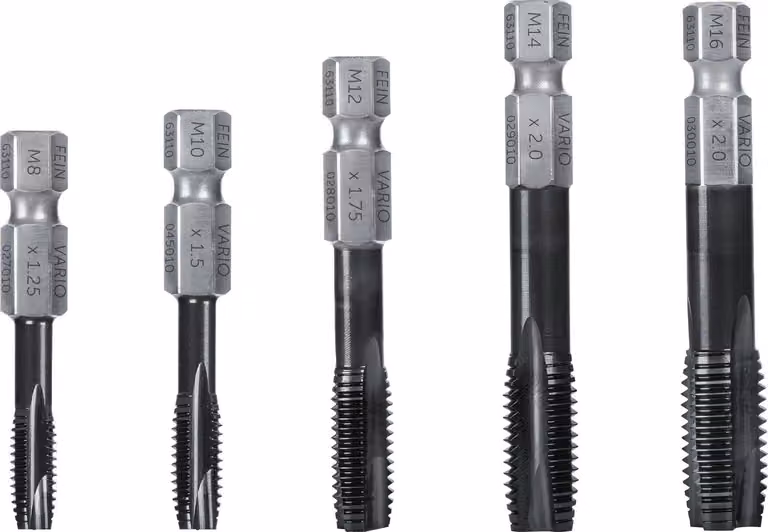 Set di maschi FEIN VARIO per fori passanti | 63110046010