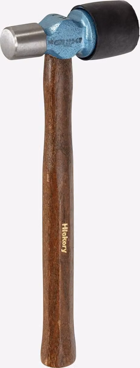 Piccozza e martello di gomma Picard, manico in hickory, 252/47