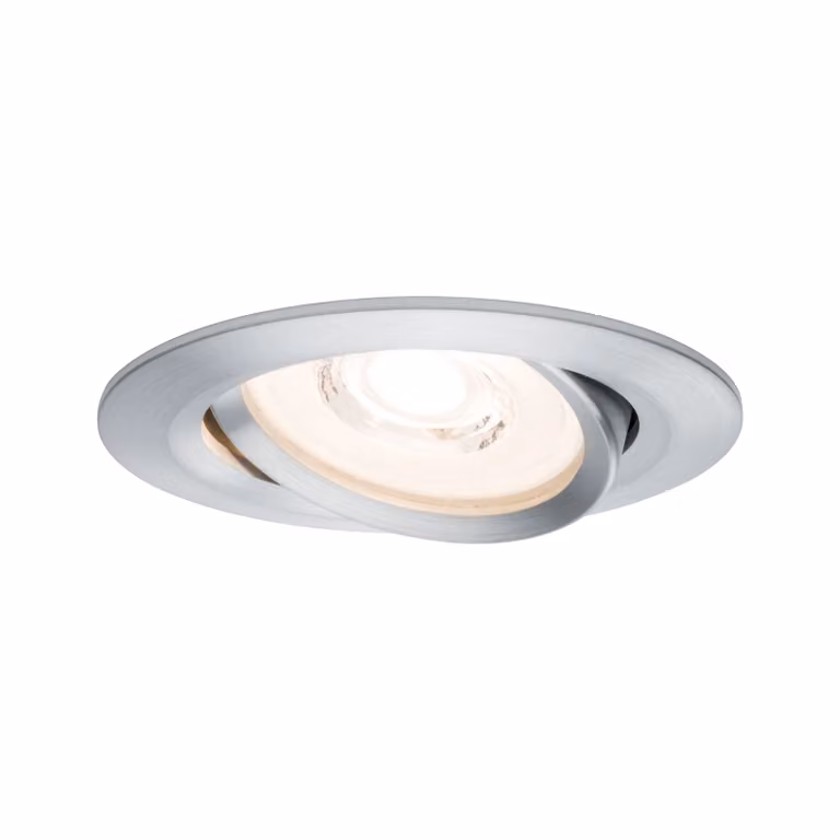 Set di faretti a incasso Paulmann Premium, rotondi, orientabili, dimmerabili, a LED
