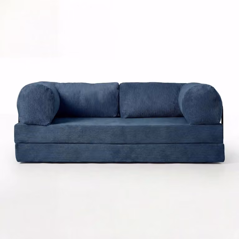 Divano a tre posti GITTA - blu