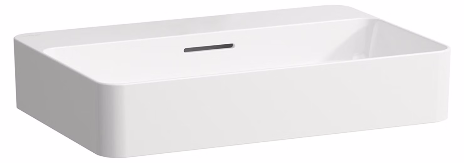 LAUFEN VAL vasque, sans trou pour robinet, avec trop-plein, 600x400mm, H8122854001091, H8122854001091