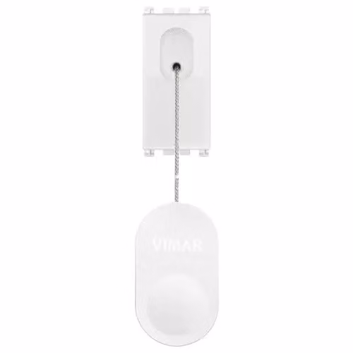 Pulsante VIMAR 1P NO 10A, colore bianco - codice prodotto: 19052.B
