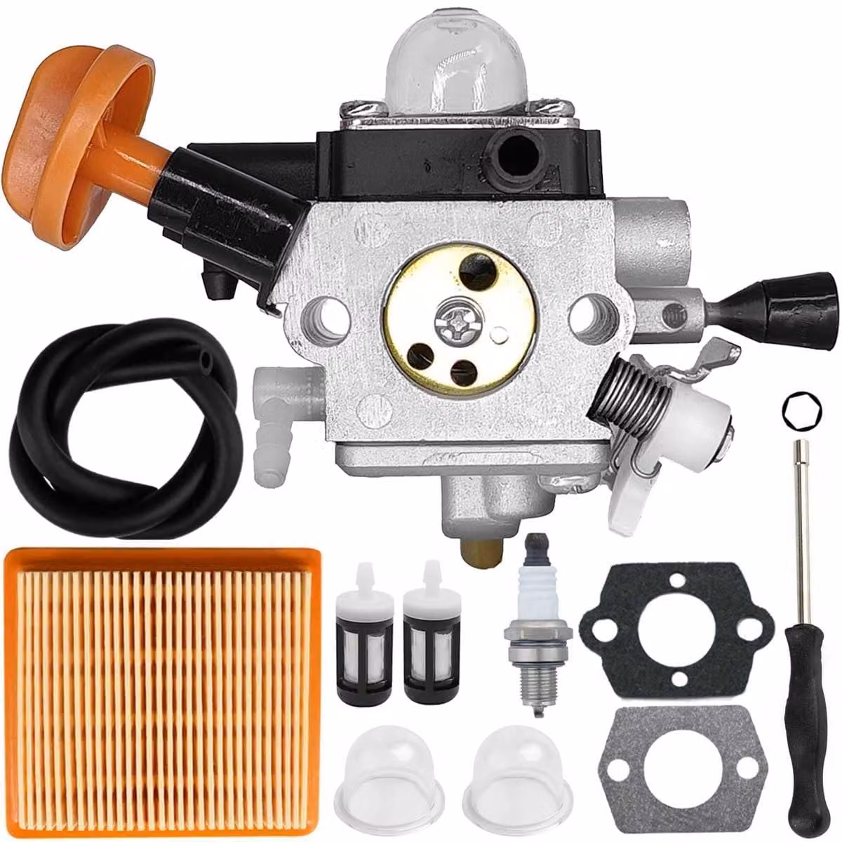 Carburatore per motosega Stihl FS91, FS91R, FS111, FS111R - ricambio con codice 4180 120 0615