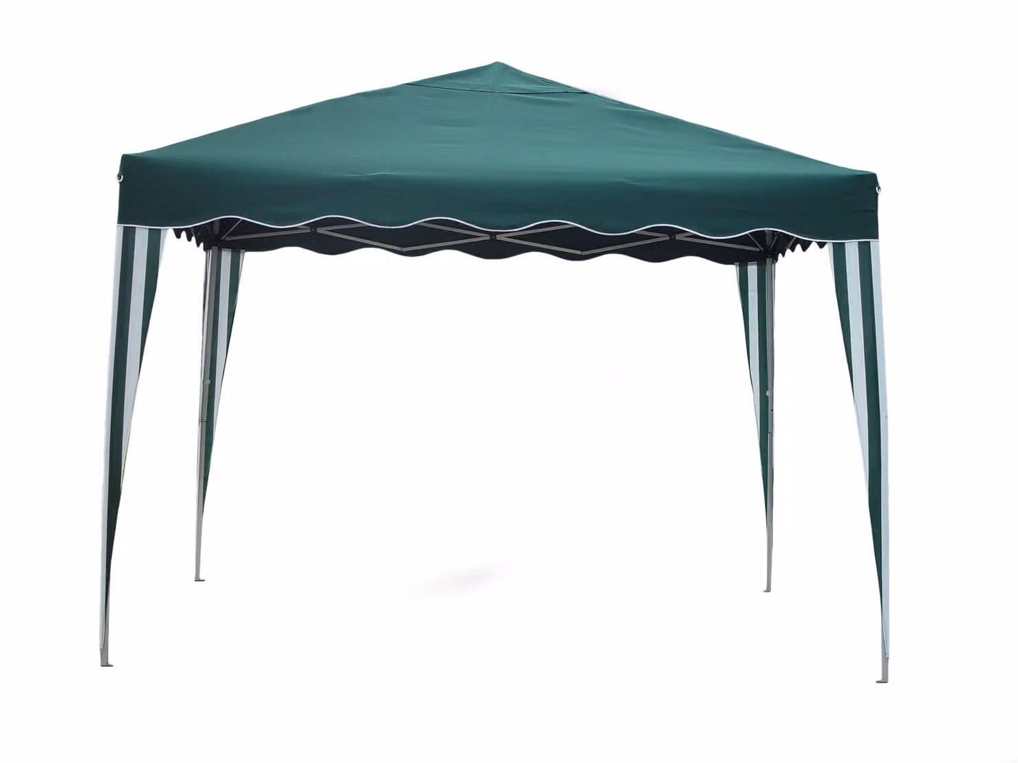 Tenda pieghevole da giardino 3x3m, verde