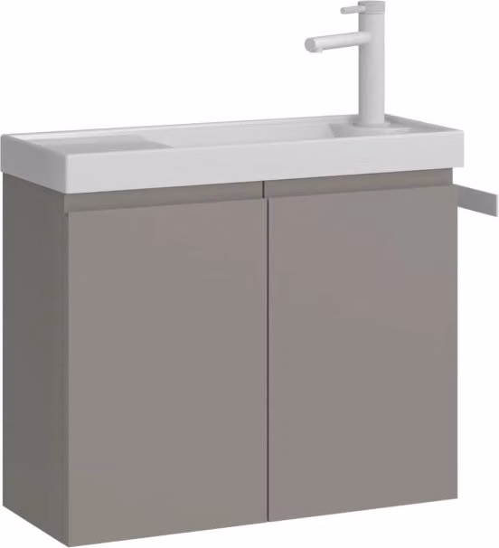 Mobile lavabo "Ferla 60" - 60 x 22 x 50 cm - Matte Mink