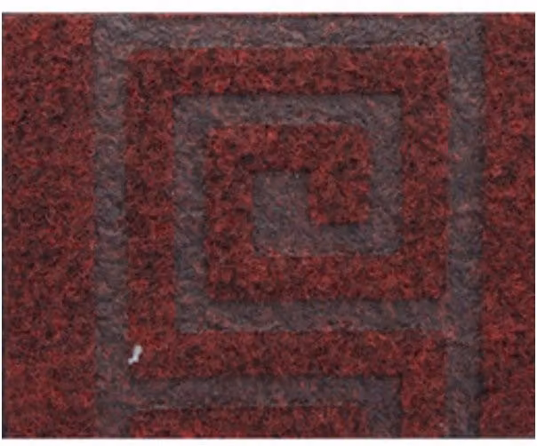 Passatoia Inca Gr H 67 cm Rosso 6058 25 ml