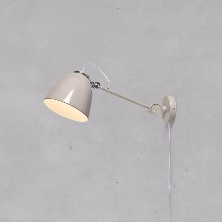 Markslöjd Applique da parete Tilt, Alluminio / Grigio / Zincato, Soggiorno / Sala da pranzo, Metallo, Scandinavo, Applique
