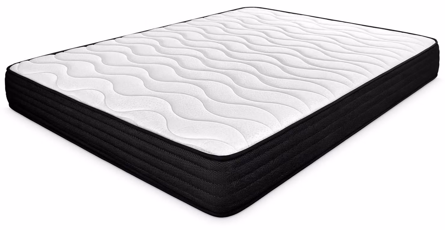 Materasso viscoelastico reversibile, 150 x 190 cm, ipoallergenico