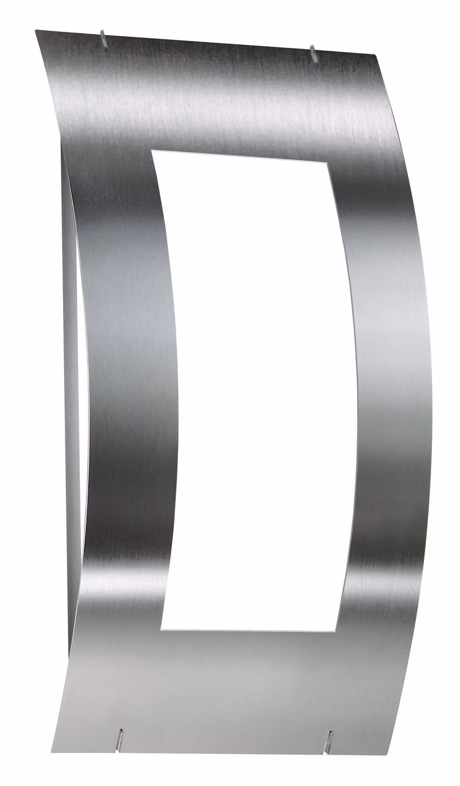 CMD 37 applique in acciaio inox IP44 vetro opalino E27