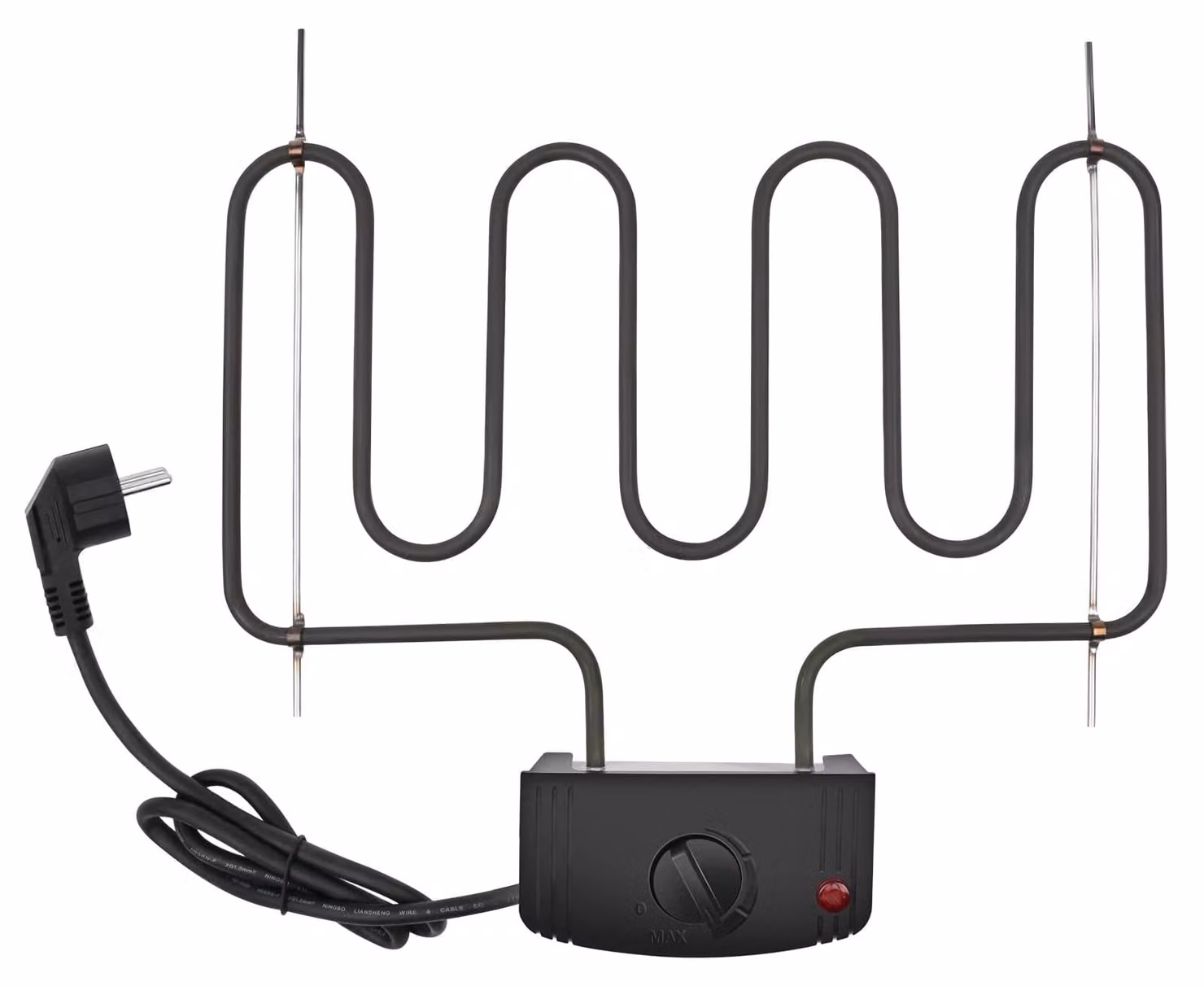 Forno elettrico da incasso da 2000W, con termostato e accessori