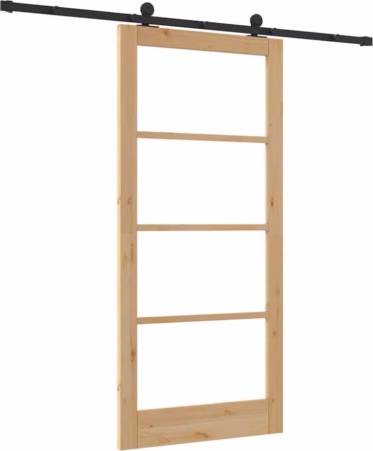 Porta scorrevole ORKDAL Naturale 93 x 202 cm