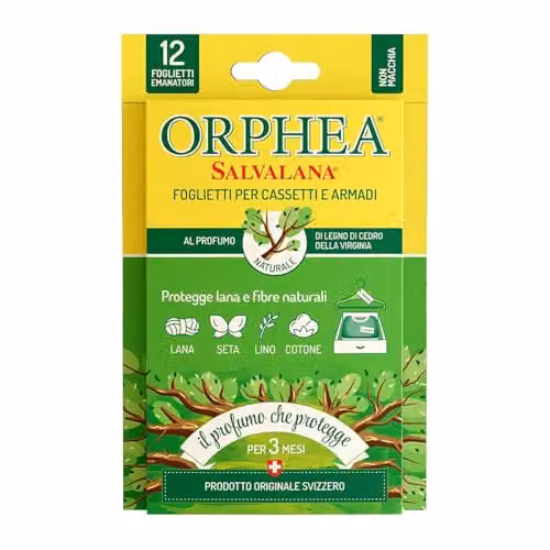 Antitarme Salvalana Cedro             Pz.12 Orphea