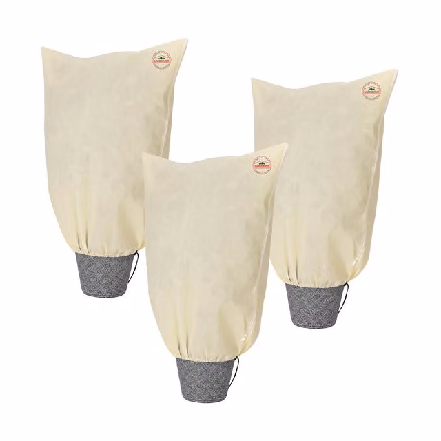 Set di 3 coperture fitosanitarie Gardebruk in poliestere beige L: 240 cm, P: 240 cm, H: 200 cm – 1