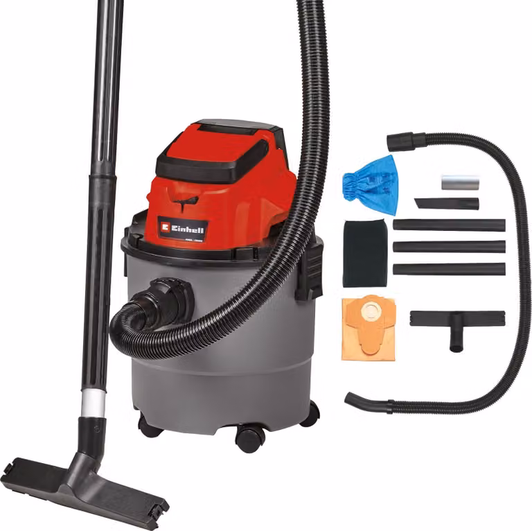 Einhell TC-VC 18/15 Li-Solo 15 L Aspiratore per fusti Dry&wet Sacchetto per la polvere