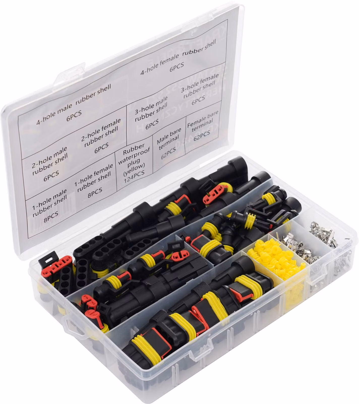 Kraft&Dele KD10480 set di connettori ermetici 352 pezzi