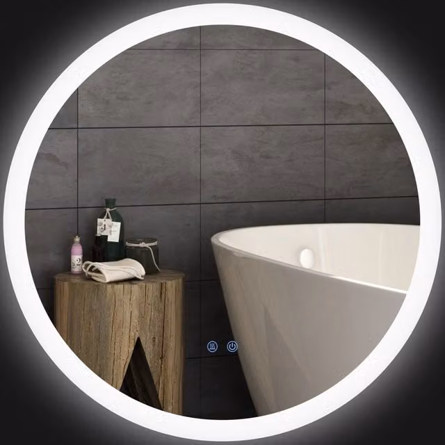Specchio da Bagno con LED e Sensore Touch ¨C Xylo ¨C Antiappannamento