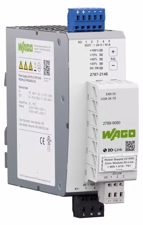 WAGO 2787-2146 - Alimentatore con funzionalità di comunicazione 24 V 10 A