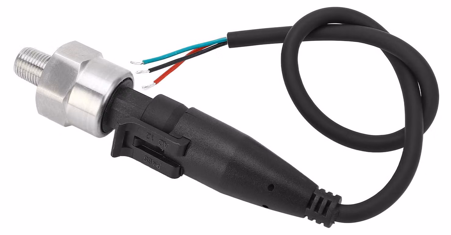 Trasduttore di pressione in acciaio inossidabile, da 0,5 a 4,5 V, strumento di misura per gas, acqua, olio, filettatura 1/8 di pollice 27 NPT