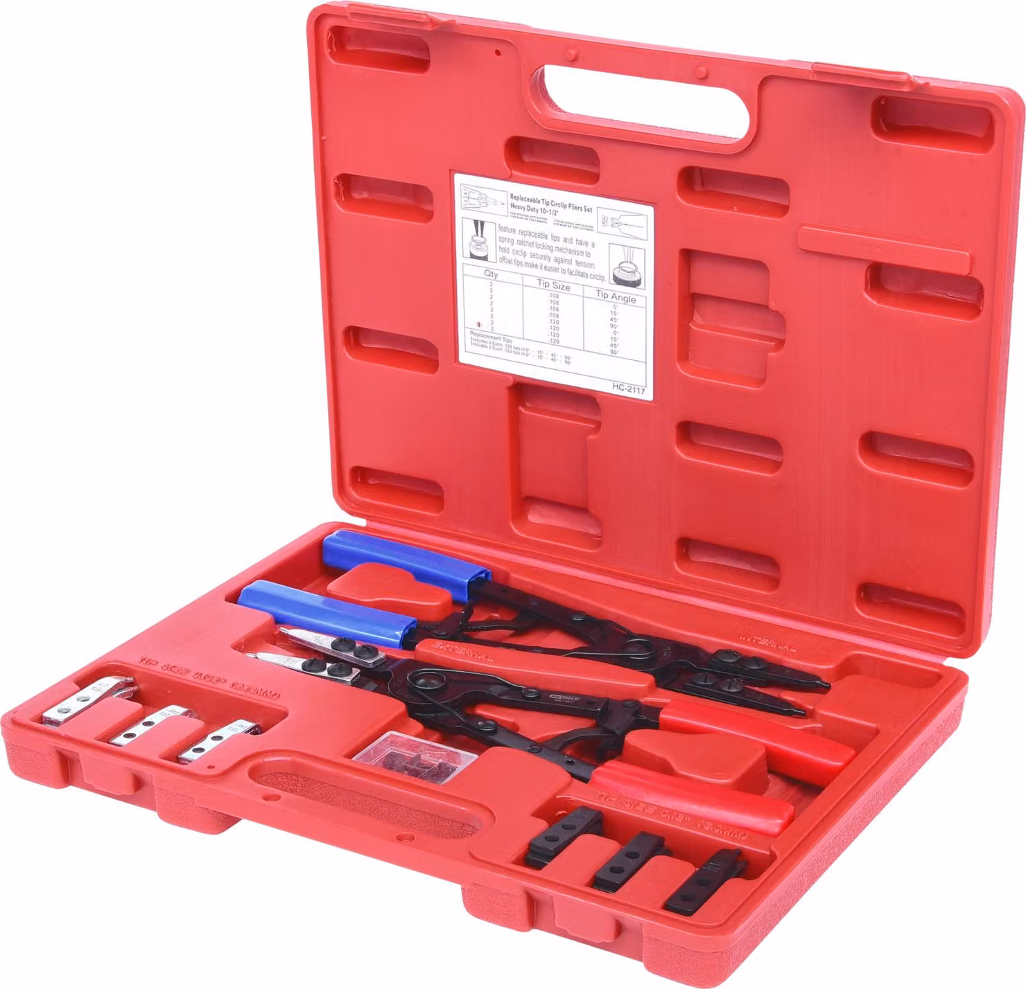 KS TOOLS Set di pinze di bloccaggio con funzione di cricchetto, 20 pezzi ( 500.1350 )
