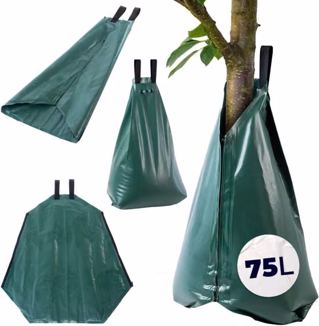 Sacca per irrigazione KADAX per alberi, 75 litri, per irrigazione.