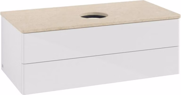 V&B Mobiletto senza struttura anteriore - illuminazione Antao 100x36x50cm, WBP botti. Lac