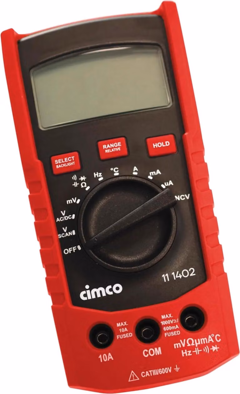 Multimetro digitale Cimco, DMM 310, TRMS, 1 pezzo.