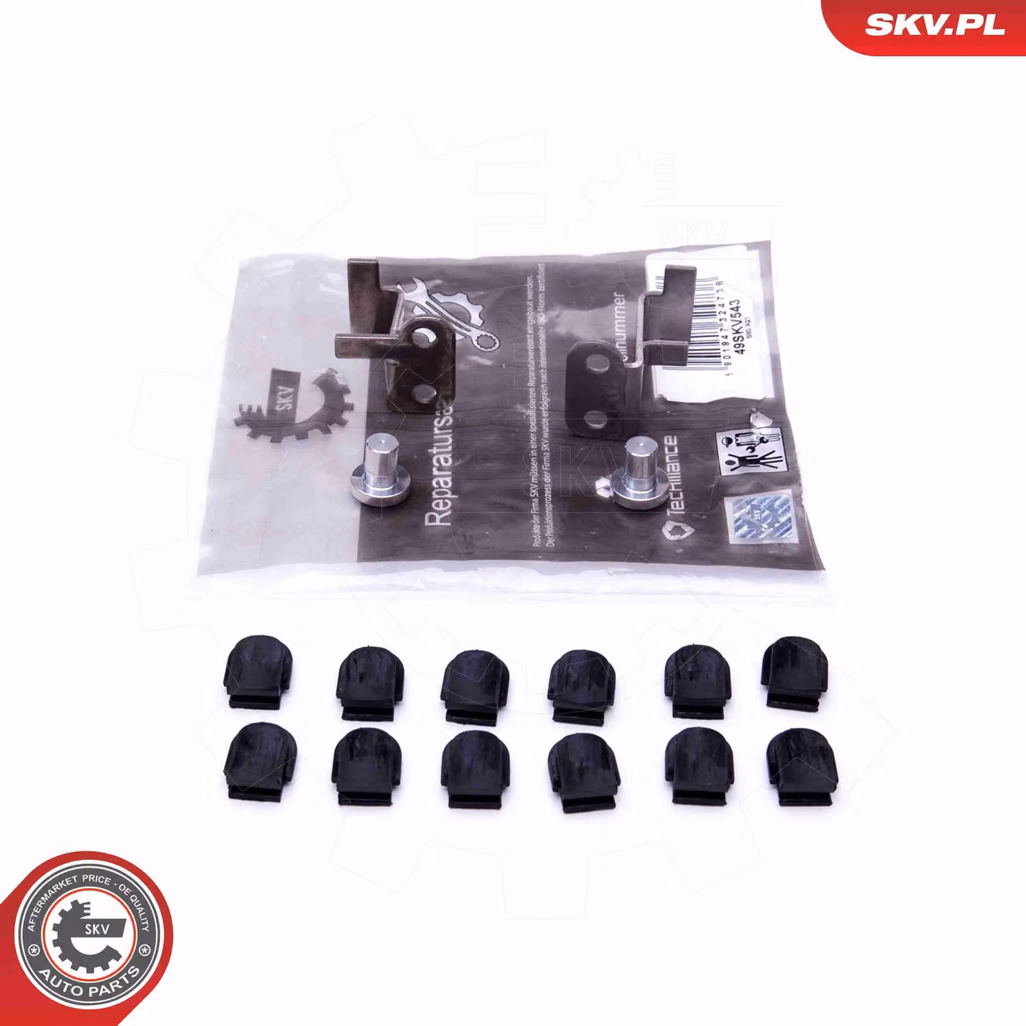 Kit di riparazione ESEN SKV per modulo tubo di aspirazione 49SKV543 per VW Touareg (7LA, 7L6, 7L7) 0,08 kg
