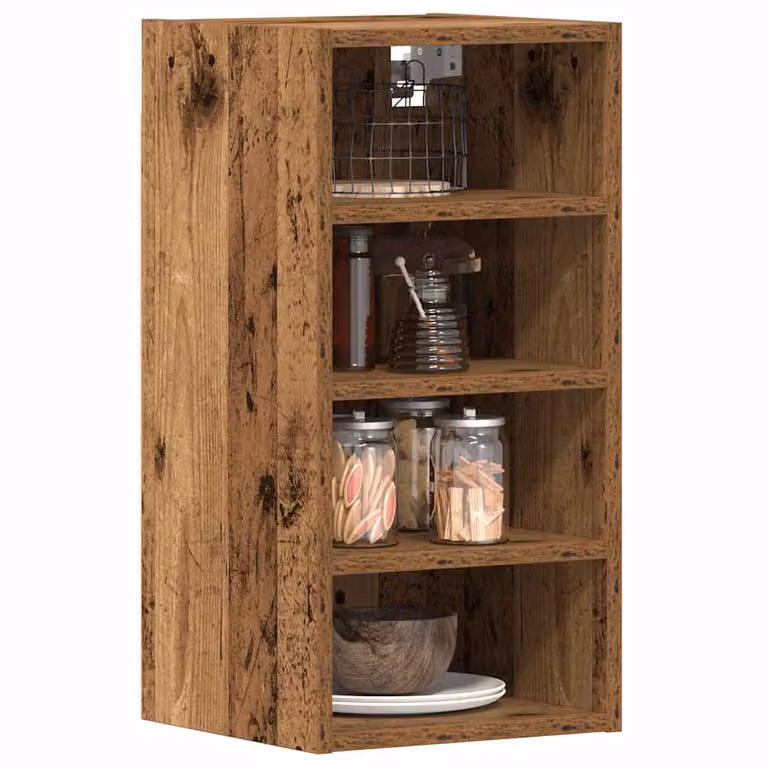 Pensile da cucina moderno vidaXL Riga in legno antico marrone L: 30 cm, P: 29,5 cm, H: 60 cm