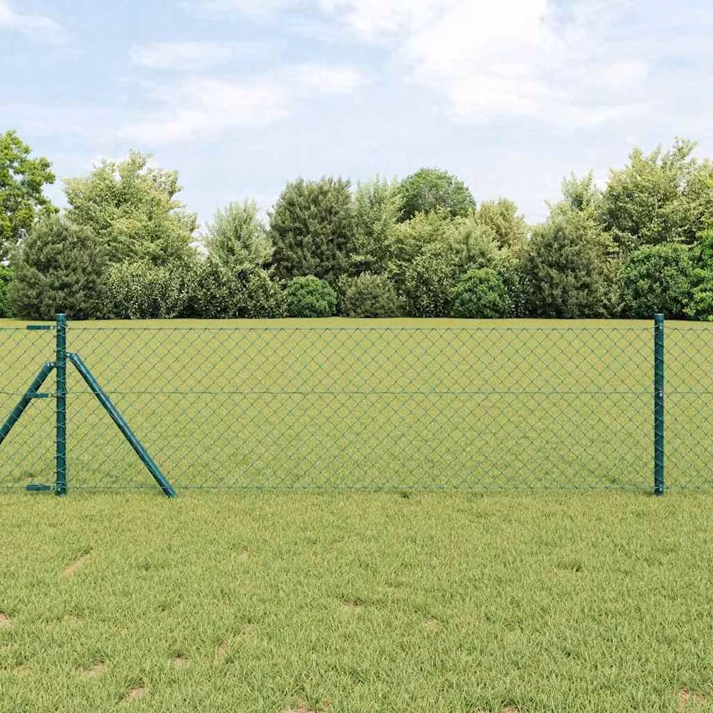 Maison Exclusive - Palo della recinzione Verde 10 x 0,4 m (maglia 40 x 40 mm)