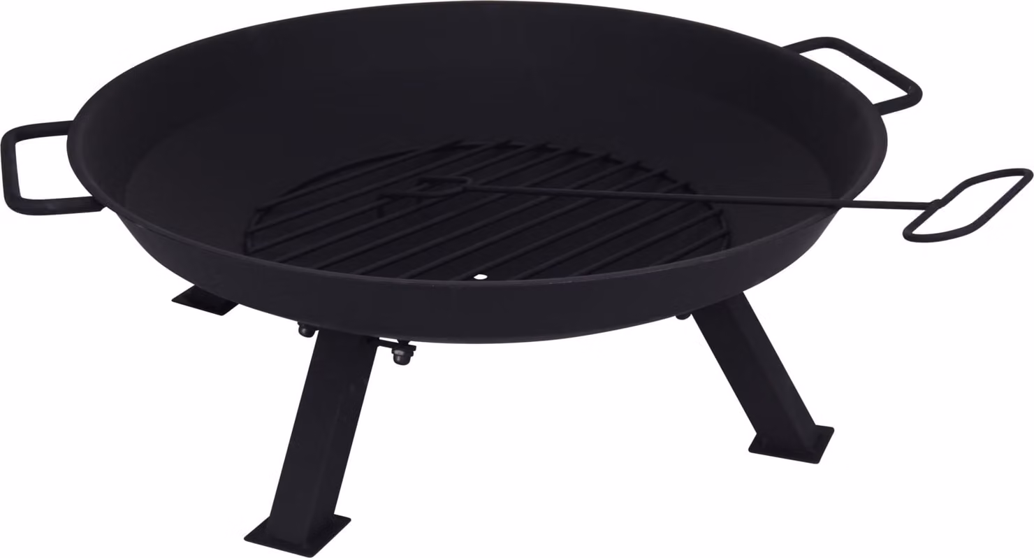 Caminetto da esterno Ambiance, metallo, 22x56 cm, nero
