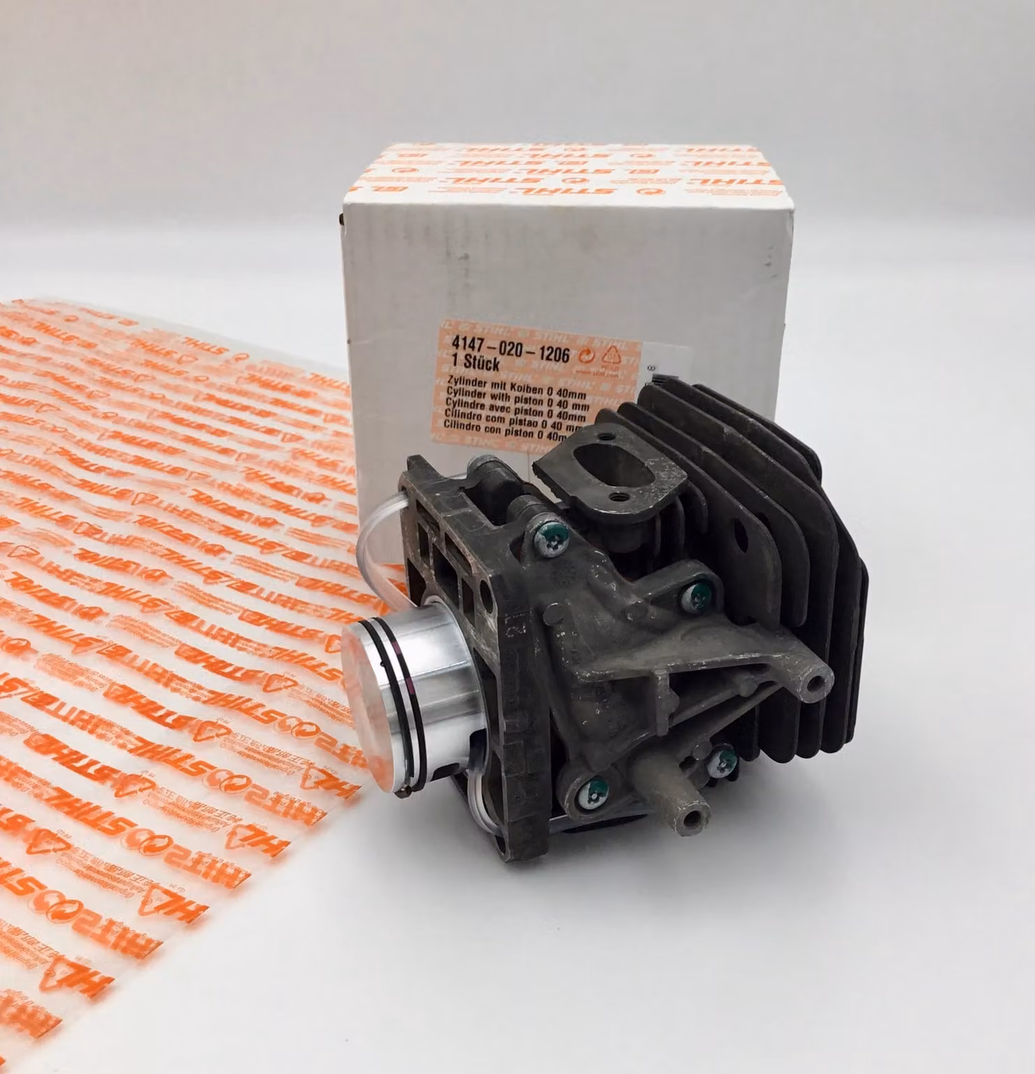 Cilindro + pistone originale STIHL Ø 40 mm FS 360 FS360 C, 41470201206