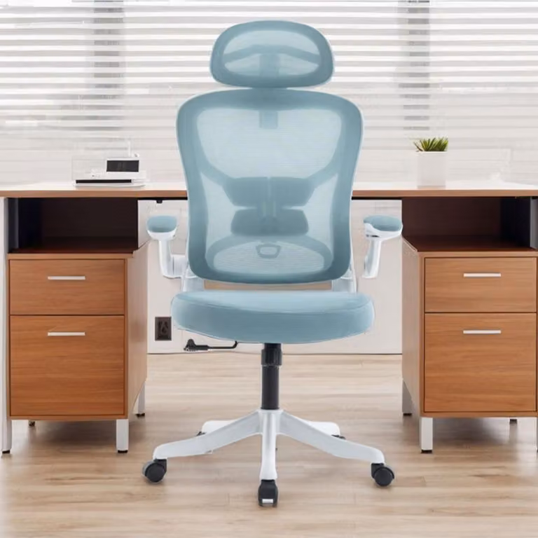 Sedia da ufficio - Sedia ergonomica - Sedia girevole - Sedia da scrivania - Seduta in schiuma viscoelastica