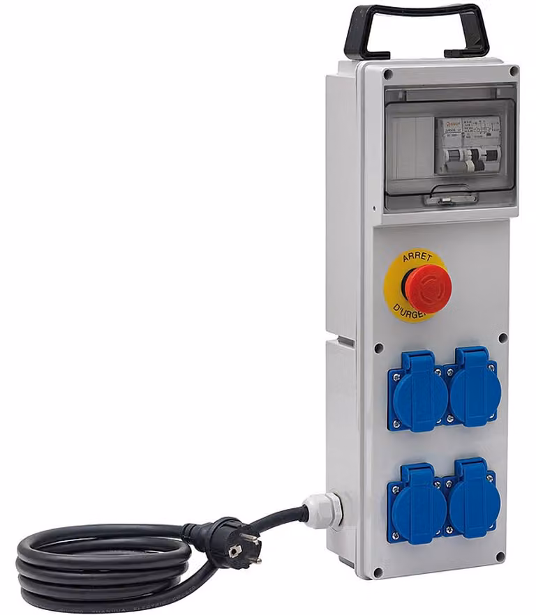 Set elettrico da cantiere IP44 monofase - Brennenstuhl