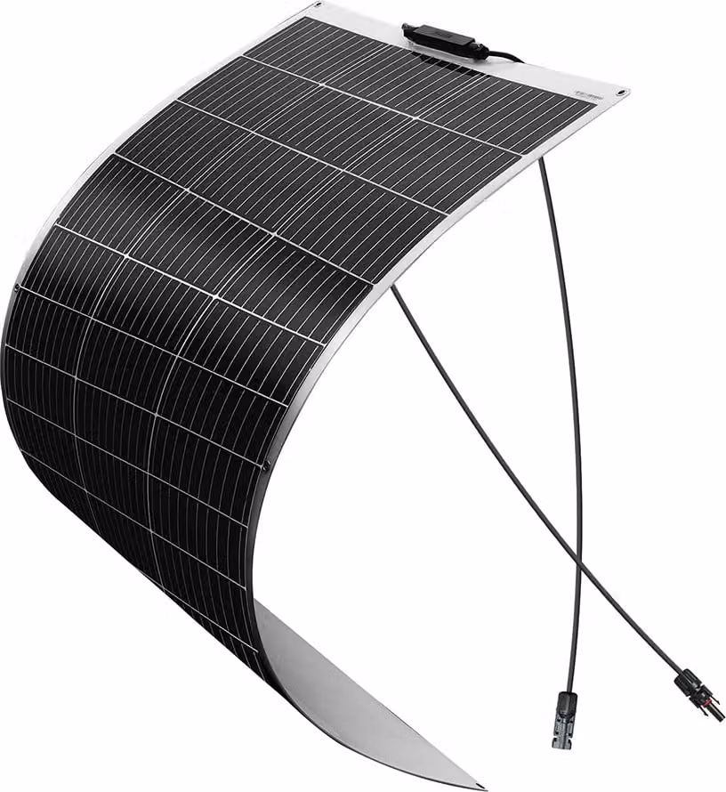 Pannello solare flessibile, potenza di uscita 120W, alta efficienza del 24%, bianco 120w