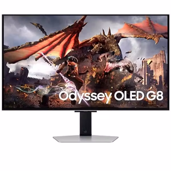 Monitor Gaming Samsung Odyssey OLED G8 da 32 pollici UHD 4K Flat, Nero e Argento, LS32DG800SUXEN – 2