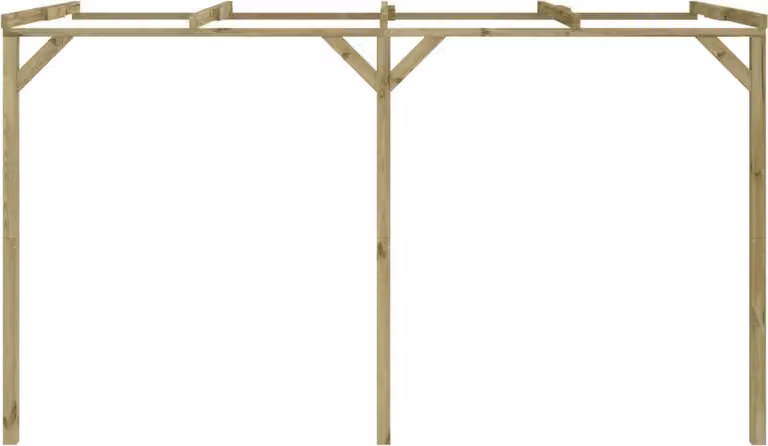 Struttura Pergolato 2x4x2,2 m in Legno