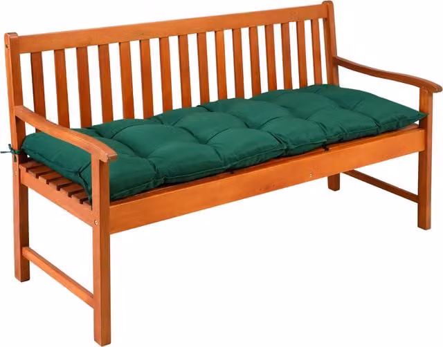Cuscino per panchina da giardino Detex® verde L: 145 cm, P: 45 cm, H: 8 cm – 1