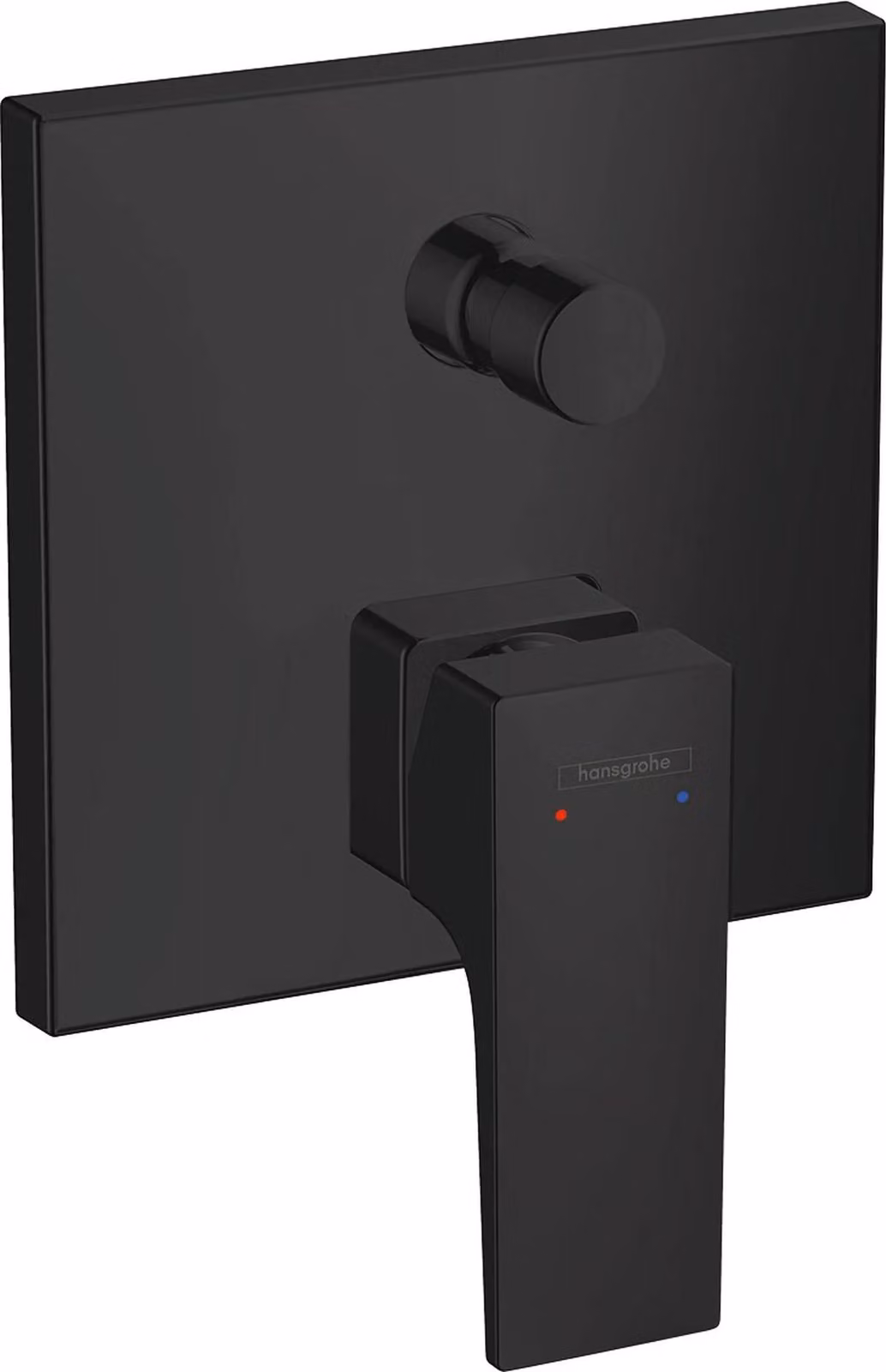 hansgrohe Metropol Miscelatore monocomando per vasca. Maniglia UP nera opaca, 1 pz.