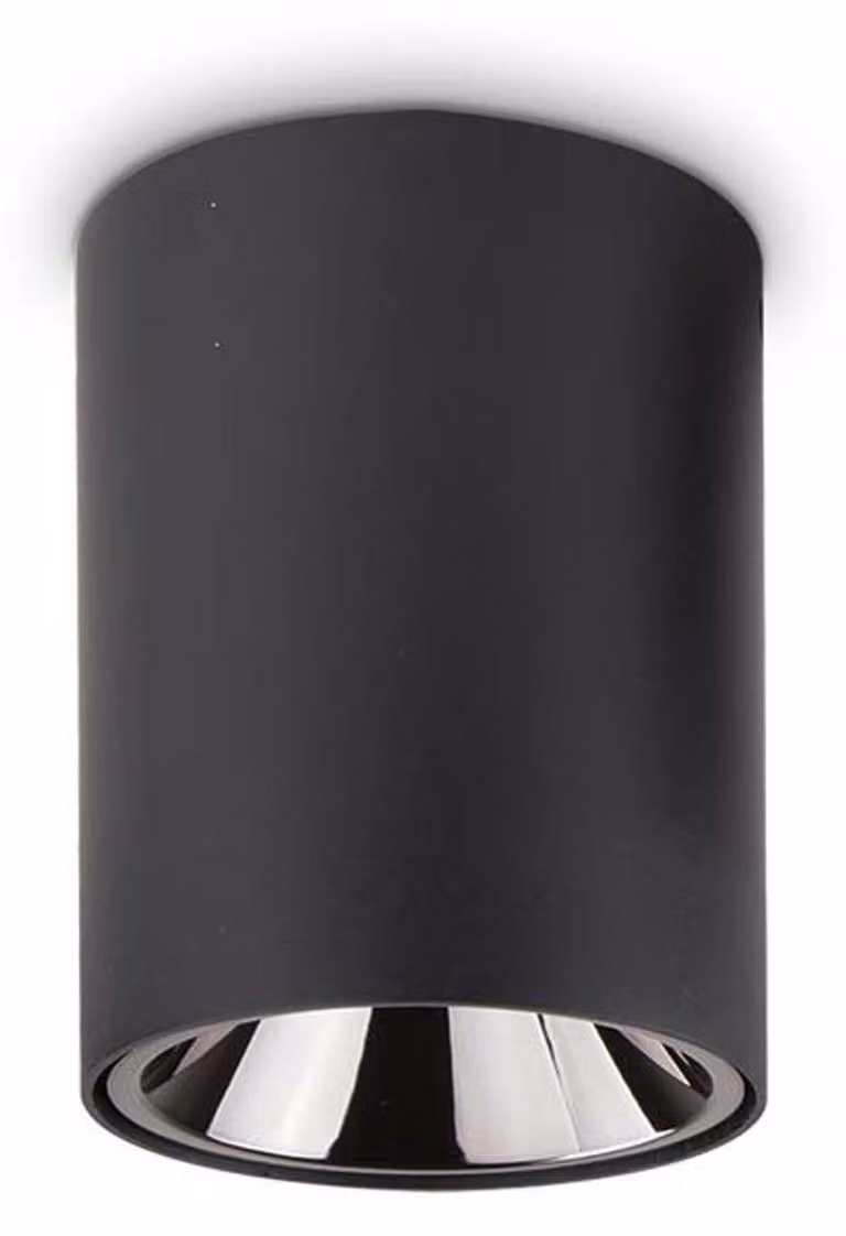 Ideal Lux Plafoniera LED Nitro 15W Round Nero 205984