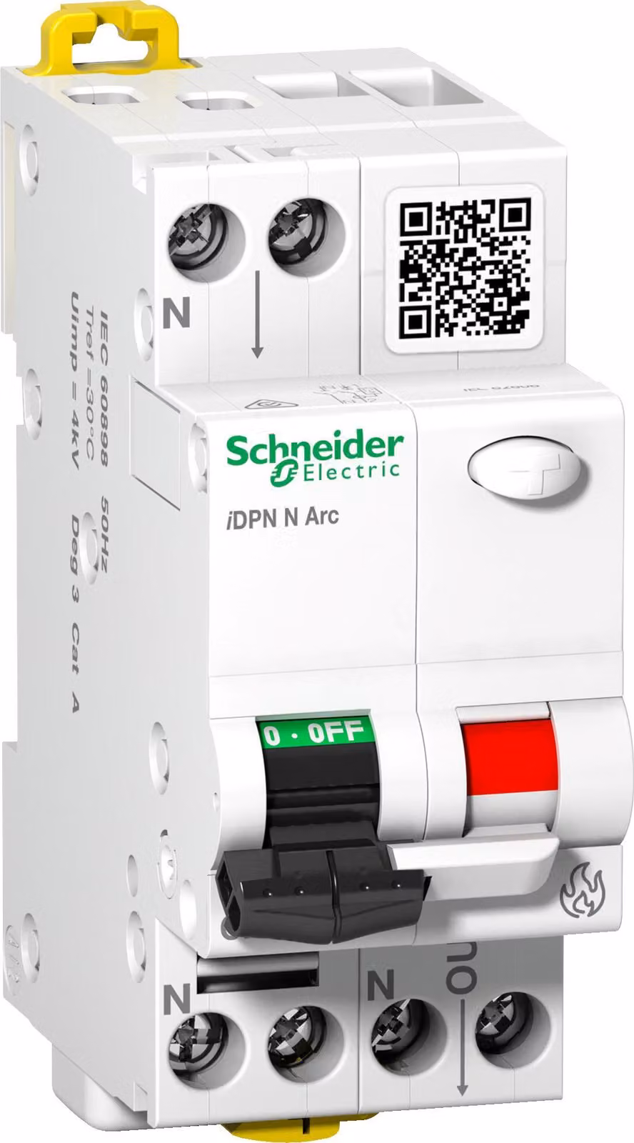 GSC A9FDB7616 Interruttore antincendio (AFDD) + LS, 1P+N, 16A, B