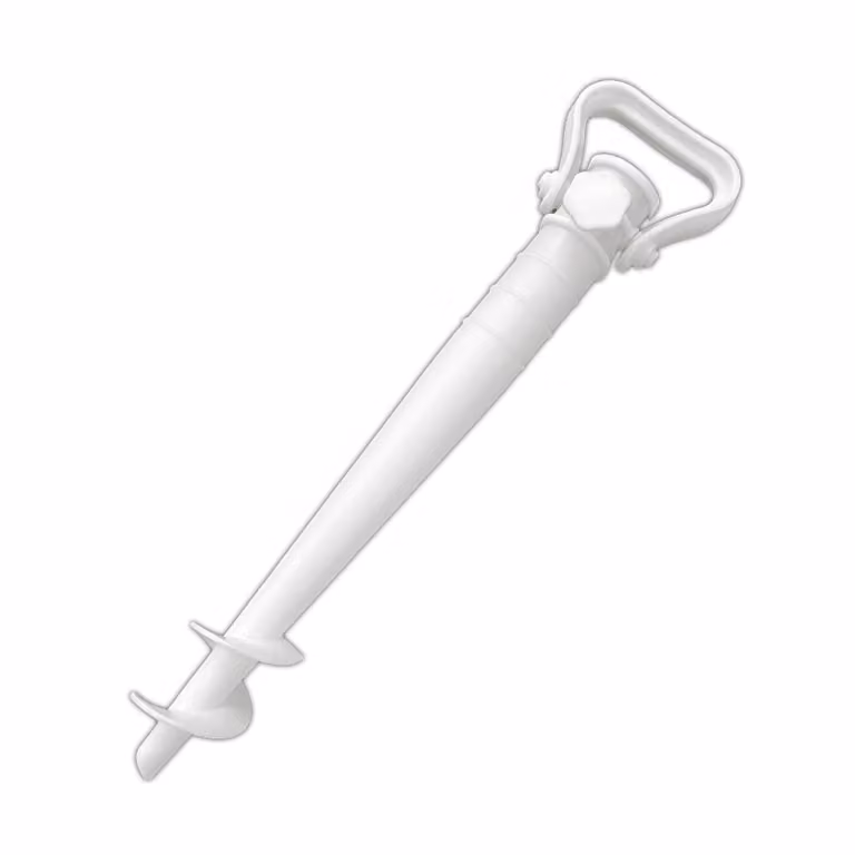 Supporto per ombrellone con tassello da terra Supporto per ombrellone Supporto da avvitare Supporto universale per ombrellone in plastica 20-37 mm