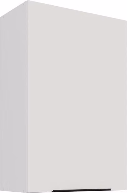 Mobiletto a muro alto LUNARA - larghezza 60 cm, bianco