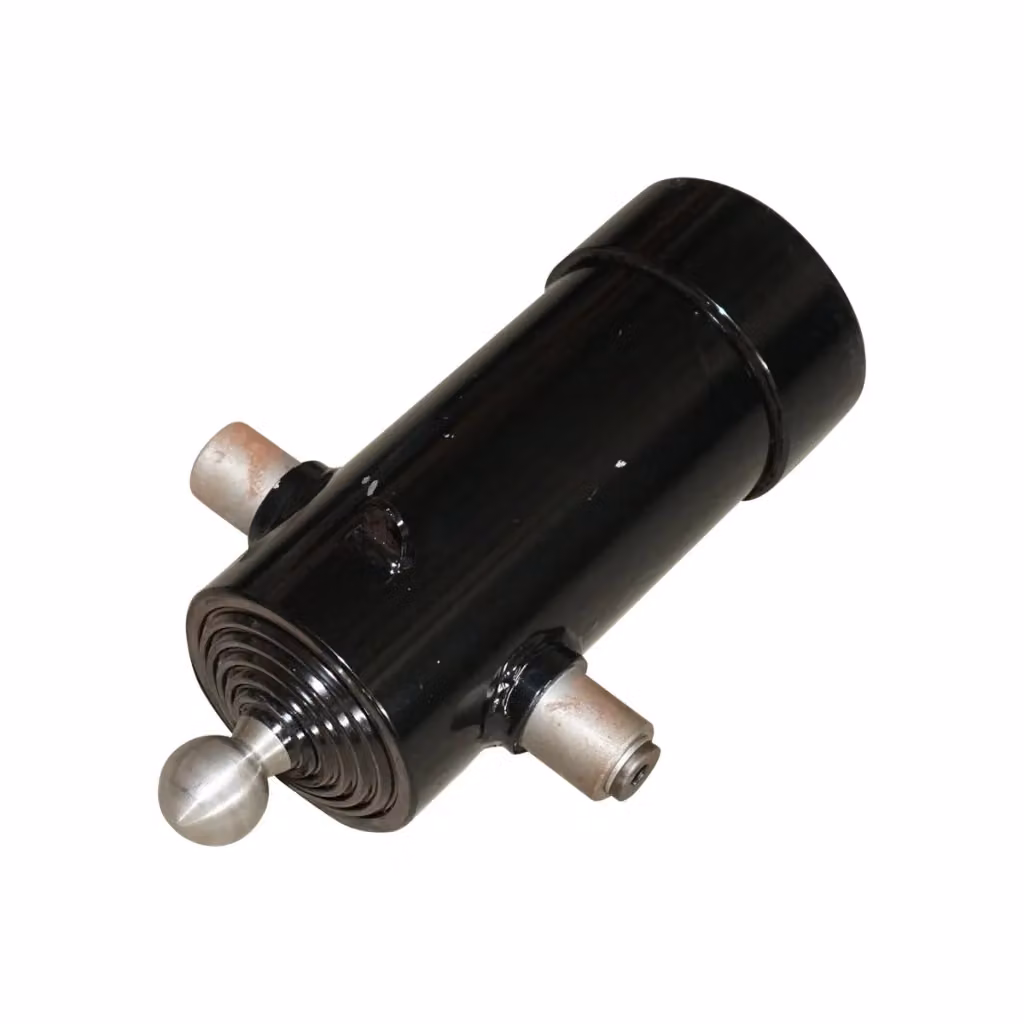 Cilindro idraulico per ribaltamento da 6T con 6 gradini e corsa di 1450mm colore nero – 2