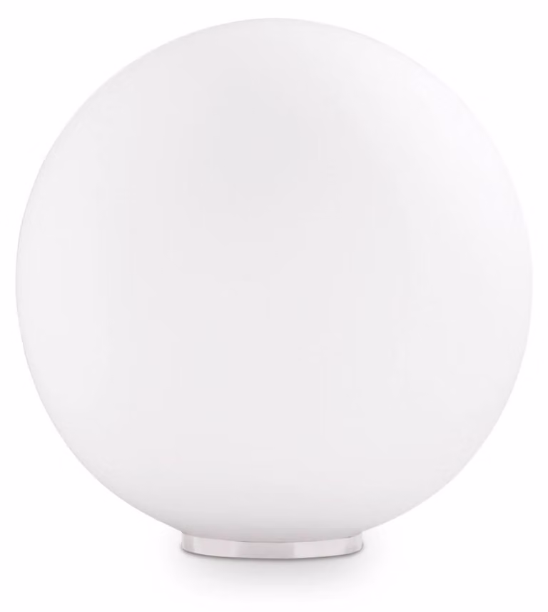 Lampada da tavolo a globo in vetro ↥210mm | Moderna | Bianca | Lampada da notte Lampada da comodino Lampada da comodino Lampada da tavolo Lampada da tavolo