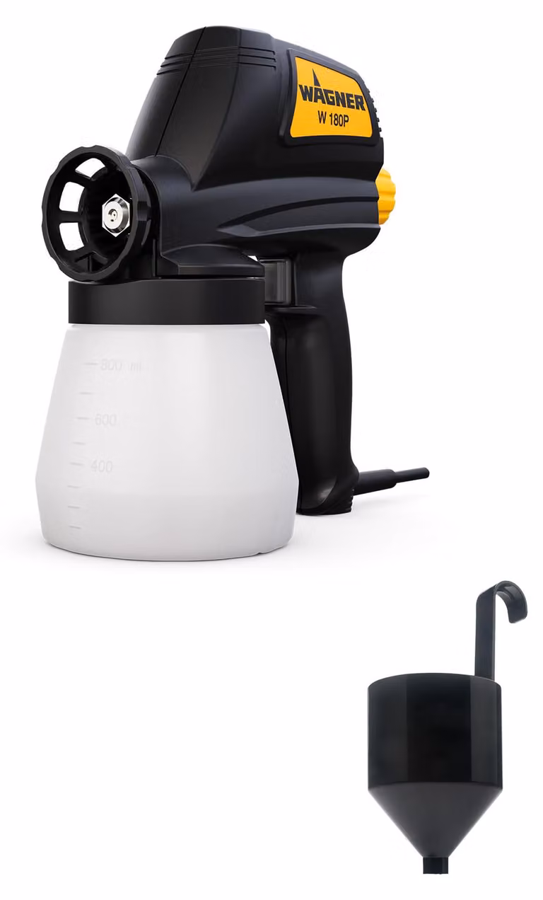 Sistema di verniciatura a spruzzo WAGNER W 180 P, adatto per vernici a base di solventi e vernici a base d'acqua
